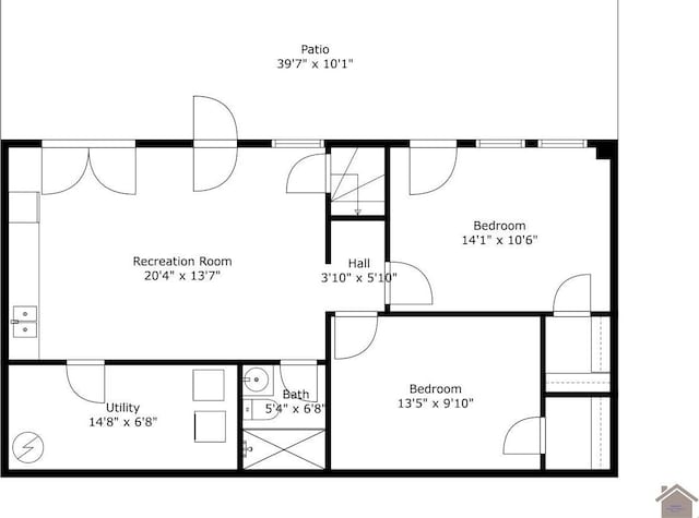 273 Bayshore Dr, Cadiz, KY 42211 - view of floor plan / room layout