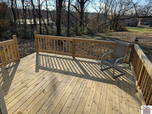 view of deck