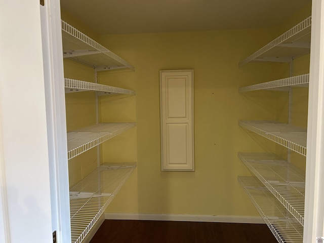 view of pantry