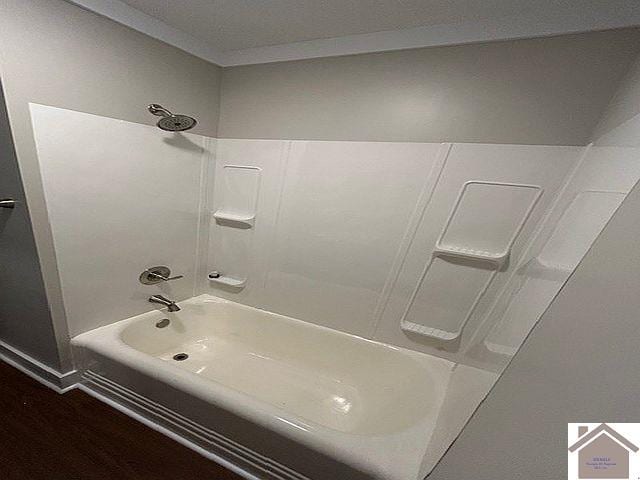 full bathroom with shower / tub combination