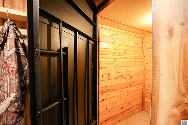 3929 Griggstown Rd, Calvert City, KY 42029 - interior details with wooden walls