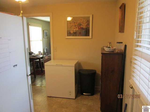 view of laundry room