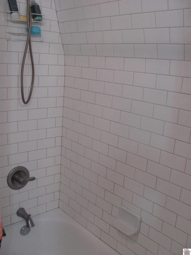 bathroom featuring shower / tub combination