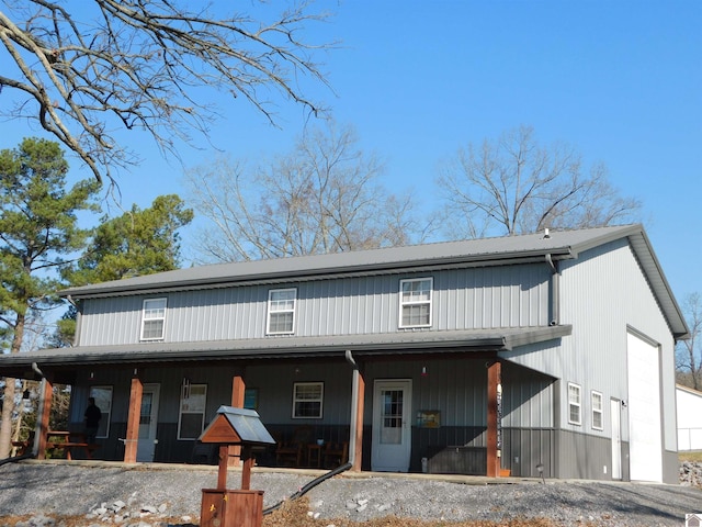 view of front of home with a porch