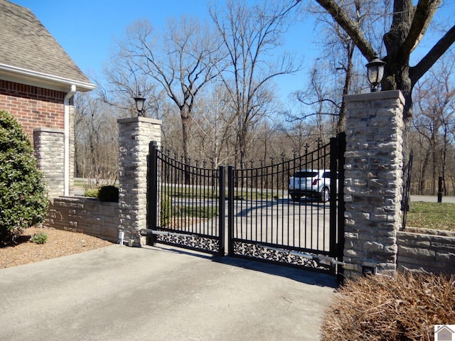 view of gate