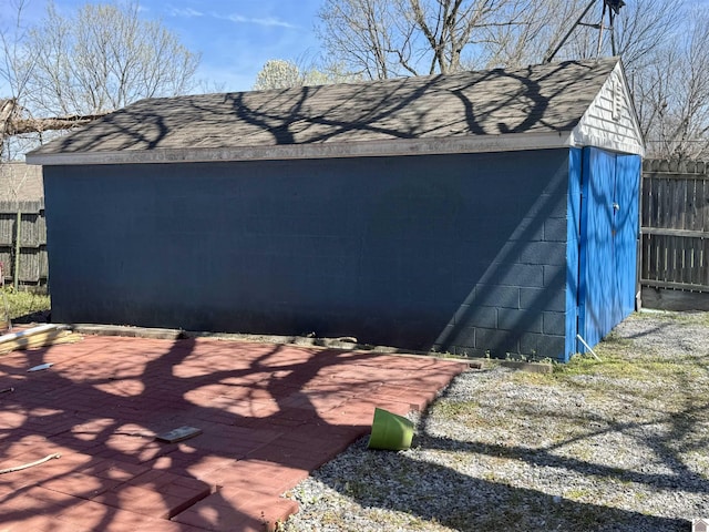 504 Pine St, Murray, KY 42071 - view of shed featuring fence