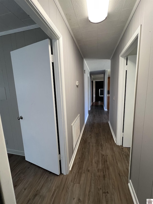 1201 US Highway 68e, Benton, KY 42025 - corridor with wood finished floors, crown molding, and visible vents