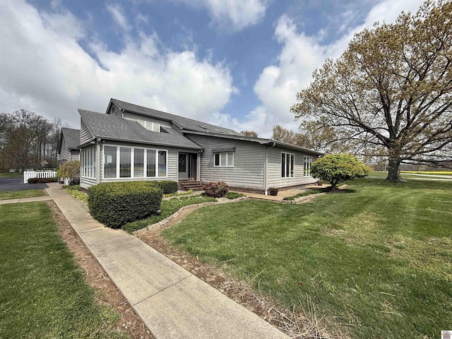 6060 State Route 94 W, Murray, KY 42071 - rear view of property with roof with shingles and a lawn
