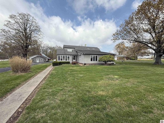 6060 State Route 94 W, Murray, KY 42071 - view of front of home featuring a front yard and driveway