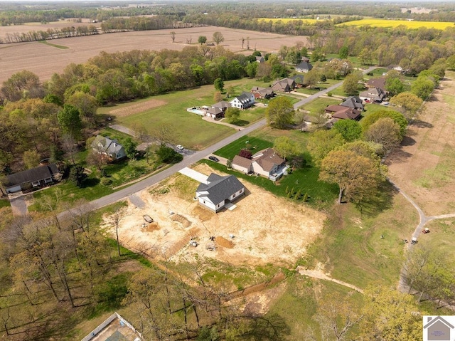 102 Ironwood Dr, Murray, KY 42071 - drone / aerial view featuring a rural view and a residential view