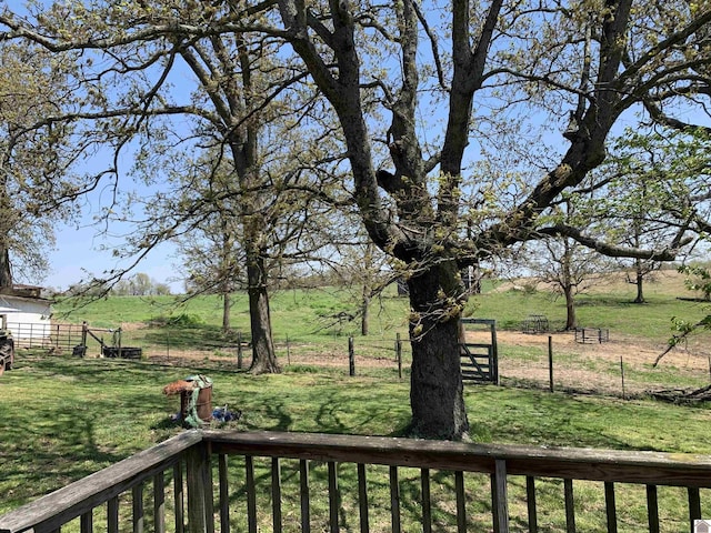 1368 Pritchard Rd, Wingo, KY 42088 - view of yard featuring fence and a rural view