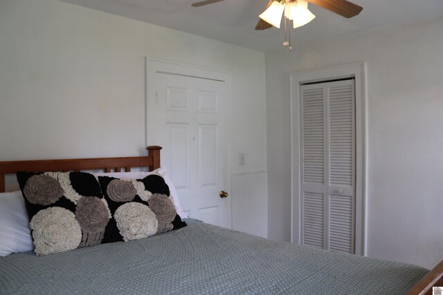 316 S 13th St, Murray, KY 42071 - bedroom featuring a closet and a ceiling fan