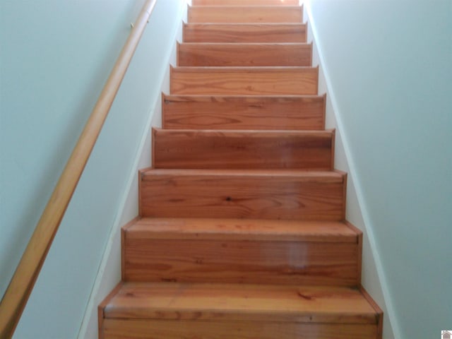 view of staircase