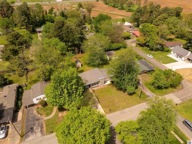 birds eye view of property featuring a residential view