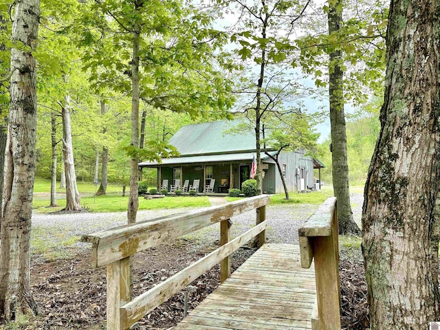 view of back of house