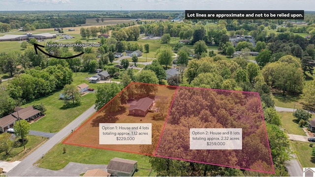 899 Fairview St, Benton, KY 42025 - bird's eye view