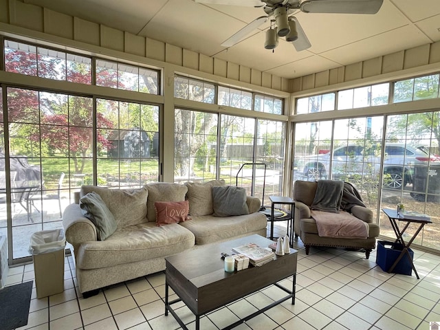 11189 E State Route 94, Murray, KY 42071 - sunroom / solarium with outdoor lounge area and ceiling fan
