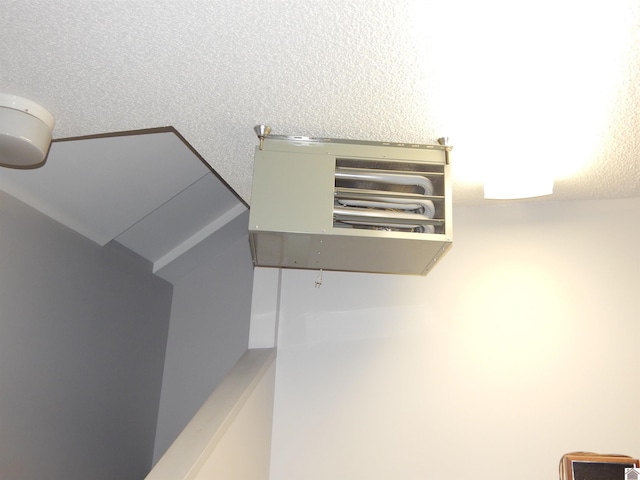 details featuring a heating unit
