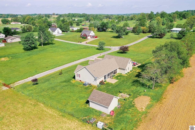 drone / aerial view