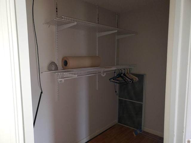 view of closet