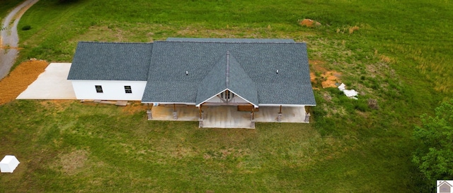 drone / aerial view