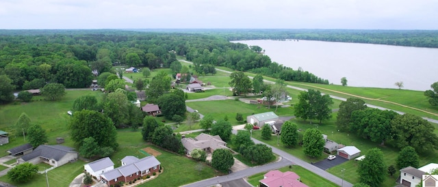 486 Mermie, Hardin, KY 42048 - bird's eye view with a water view and a forest view