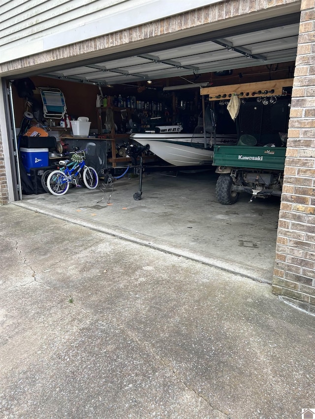 486 Mermie, Hardin, KY 42048 - view of garage