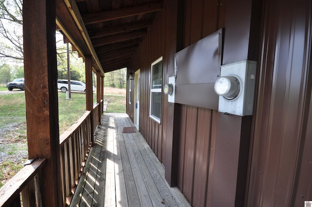 198 Mandor Rd, Hardin, KY 42048 - view of wooden terrace