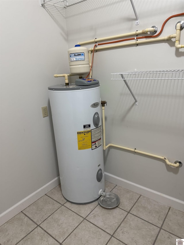 1040 Lone Valley Rd, Calvert City, KY 42029 - utility room featuring electric water heater