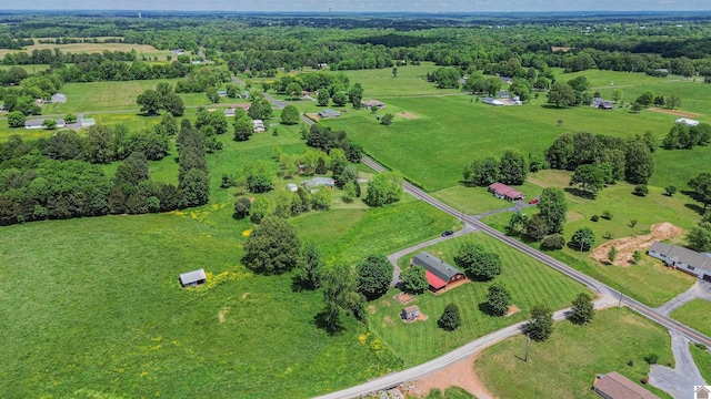 2782 Foust Sledd Rd, Benton, KY 42025 - aerial view of sparsely populated area