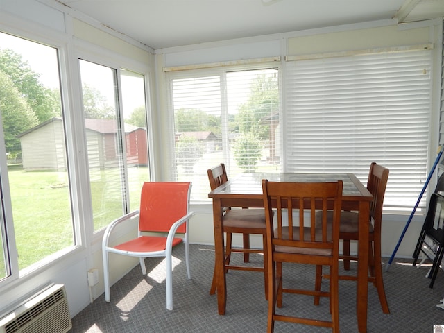 222 Ash St, Benton, KY 42025 - sunroom / solarium with a wall mounted air conditioner