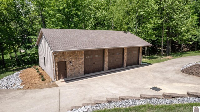171 Cagel, Gilbertsville, KY 42044 - view of detached garage