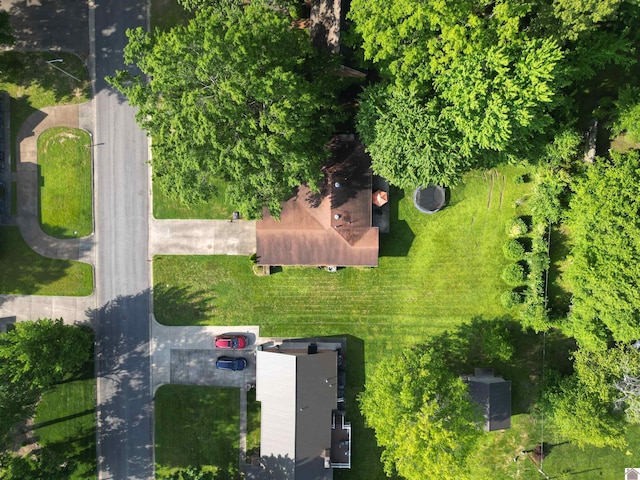 aerial overview of property's location