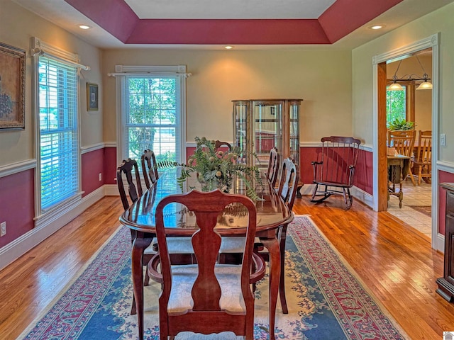 730 Rob Mason Rd, Murray, KY 42071 - dining area with healthy amount of natural light, light wood finished floors, and baseboards