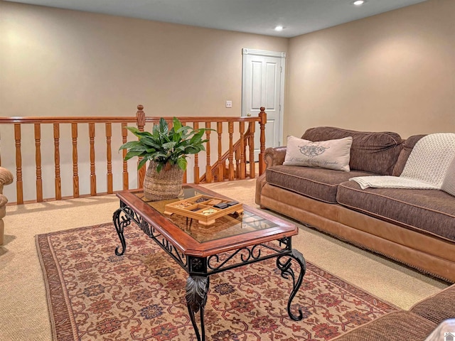 730 Rob Mason Rd, Murray, KY 42071 - carpeted living room featuring recessed lighting