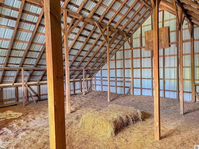 730 Rob Mason Rd, Murray, KY 42071 - miscellaneous room with lofted ceiling and carpet floors