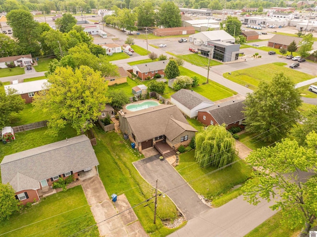 521 Whitnell Ave, Murray, KY 42071 - aerial perspective of suburban area