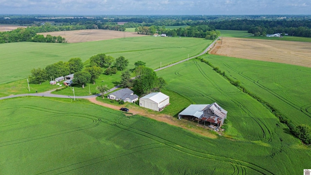 view of rural area