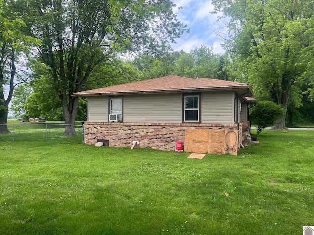 1903 State Route 564, Mayfield, KY 42066 - view of property exterior with brick siding and cooling unit