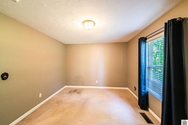 200 Lions Den Ln, Paducah, KY 42003 - empty room featuring light carpet, baseboards, and a textured ceiling