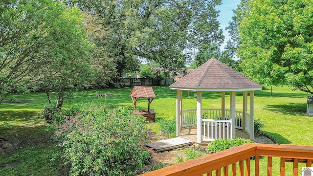 200 Lions Den Ln, Paducah, KY 42003 - view of yard with a gazebo