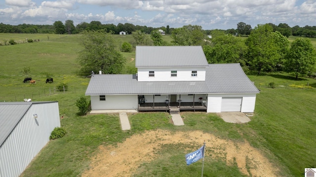 711 Rocky Rd, Fancy Farm, KY 42039 - overview of rural landscape featuring a tree filled landscape
