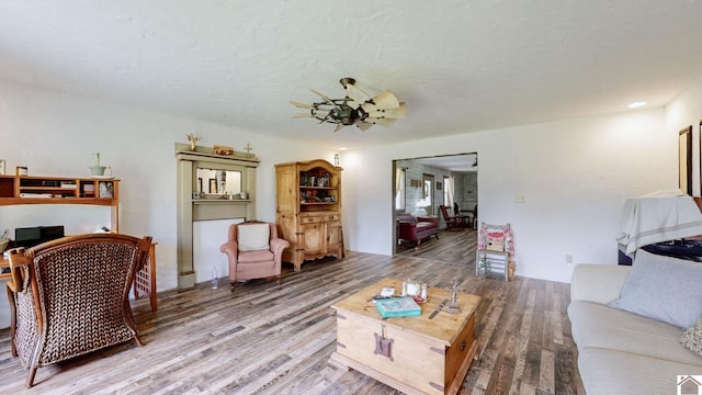 711 Rocky Rd, Fancy Farm, KY 42039 - living area featuring wood finished floors