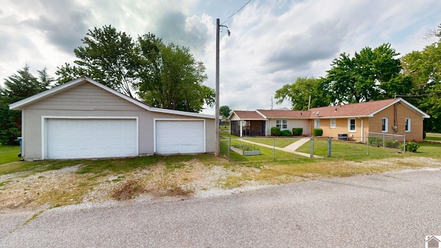 3500 Cairo, Paducah, KY 42001 - view of front of house with a detached garage and an outdoor structure