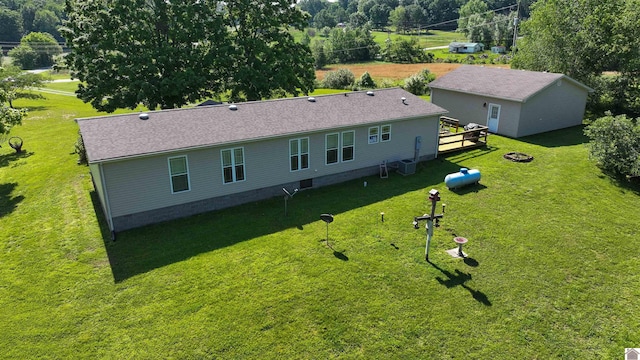 5109 S Rd, Cadiz, KY 42211 - aerial view of property and surrounding area