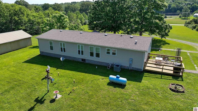 5109 S Rd, Cadiz, KY 42211 - view from above of property