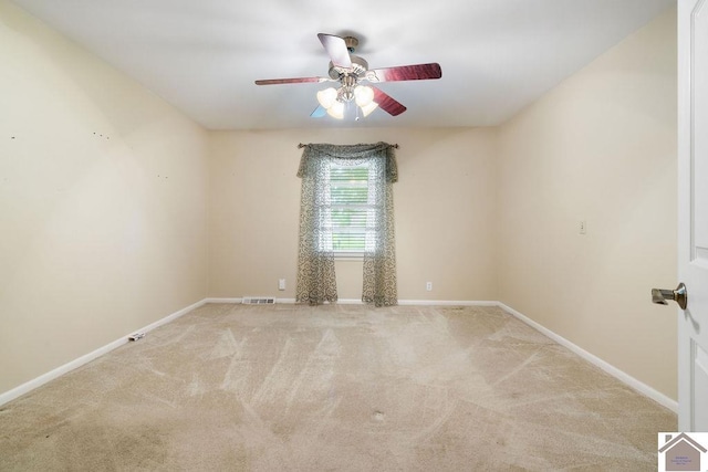 1906 Gatesborough Cir, Murray, KY 42071 - carpeted empty room with ceiling fan and baseboards
