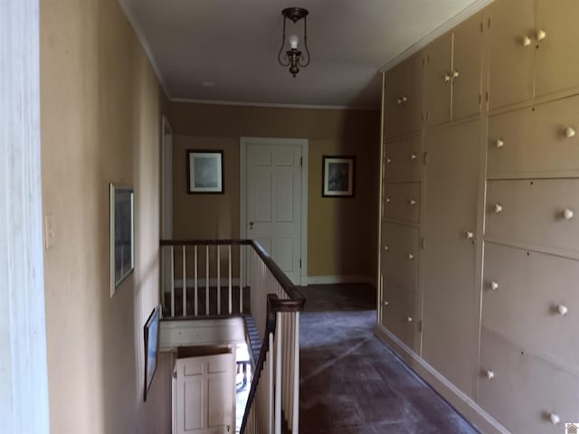 703 Fulton St, Hickman, KY 42050 - hallway featuring baseboards and concrete floors