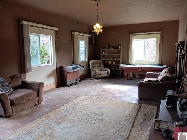 703 Fulton St, Hickman, KY 42050 - sitting room with billiards