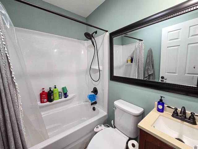 2230 Seneca Ln, Paducah, KY 42001 - full bath with shower / tub combo, vanity, and toilet